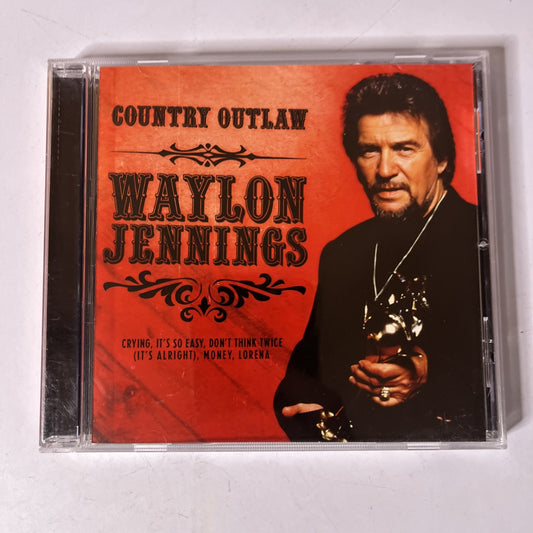 Waylon Jennings – Country Outlaw (CD, 1998) US 501332