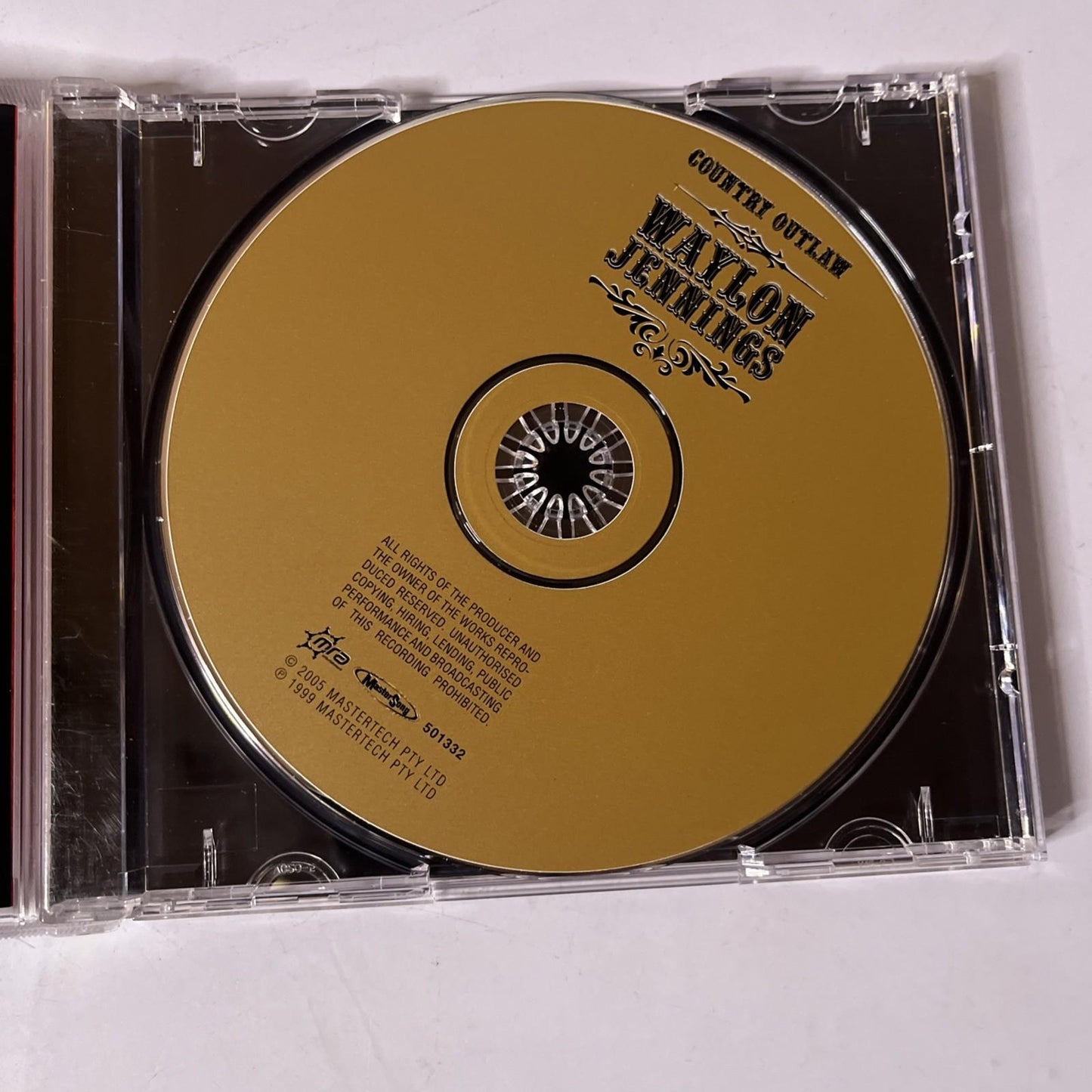 Waylon Jennings – Country Outlaw (CD, 1998) US 501332