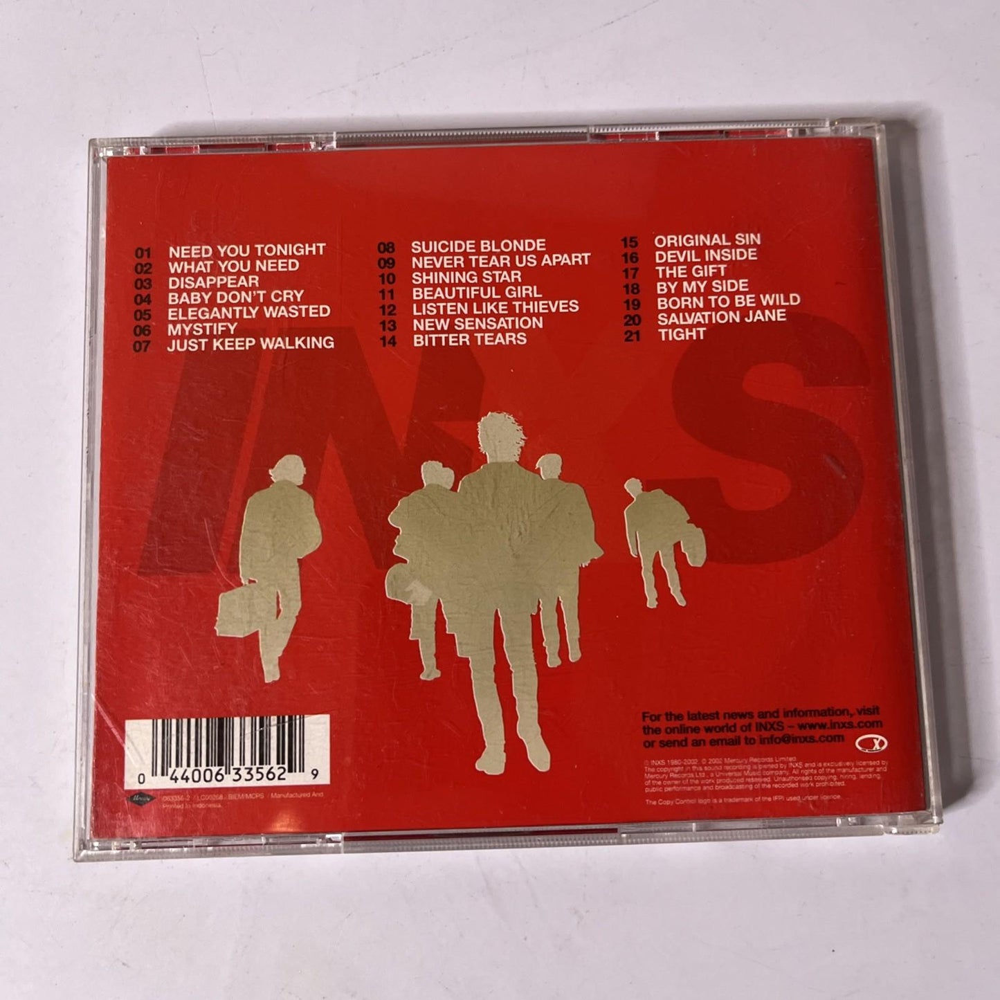 INXS – Definitive (CD, 2002) Album 063356-2