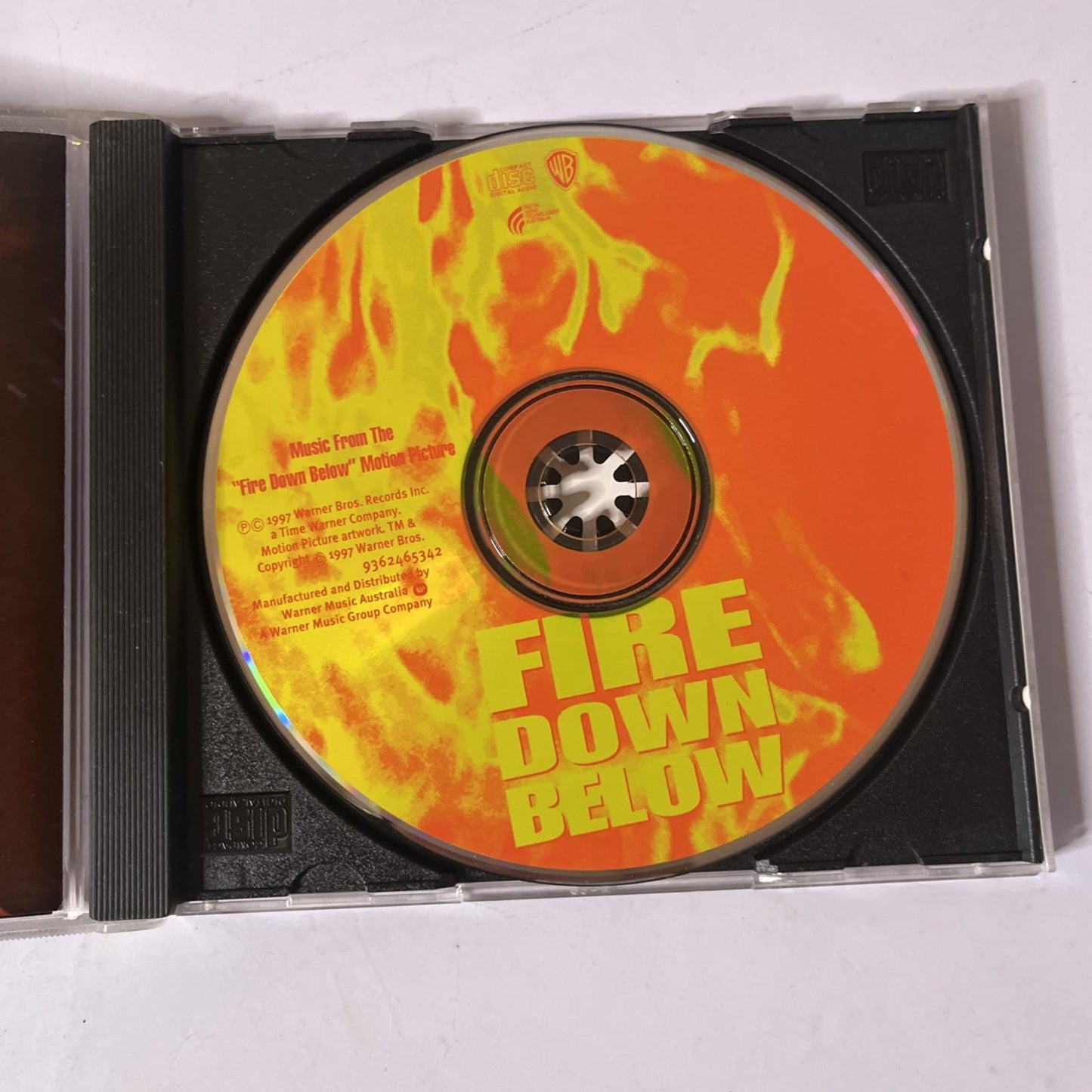 Music From The "Fire Down Below" Motion Picture OST (CD, 1997) US 9 46534-2