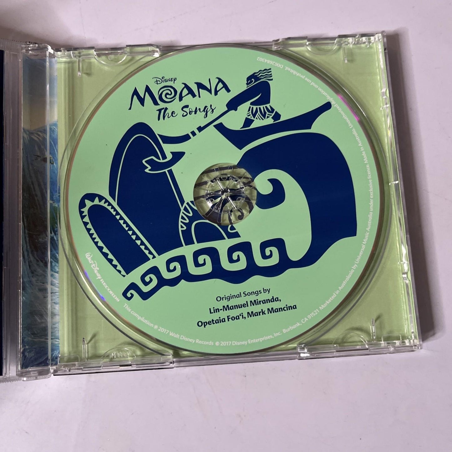 Moana OST (Original Motion Picture Soundtrack) (CD, 2016) Australia D002684302