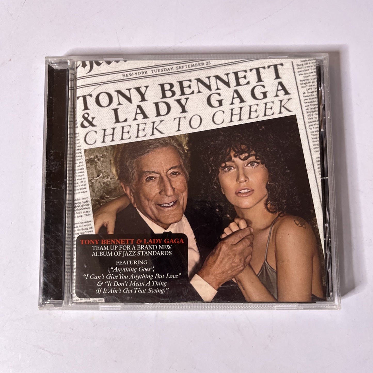 Tony Bennett & Lady Gaga – Cheek To Cheek (CD, 2014) US B0021493-02