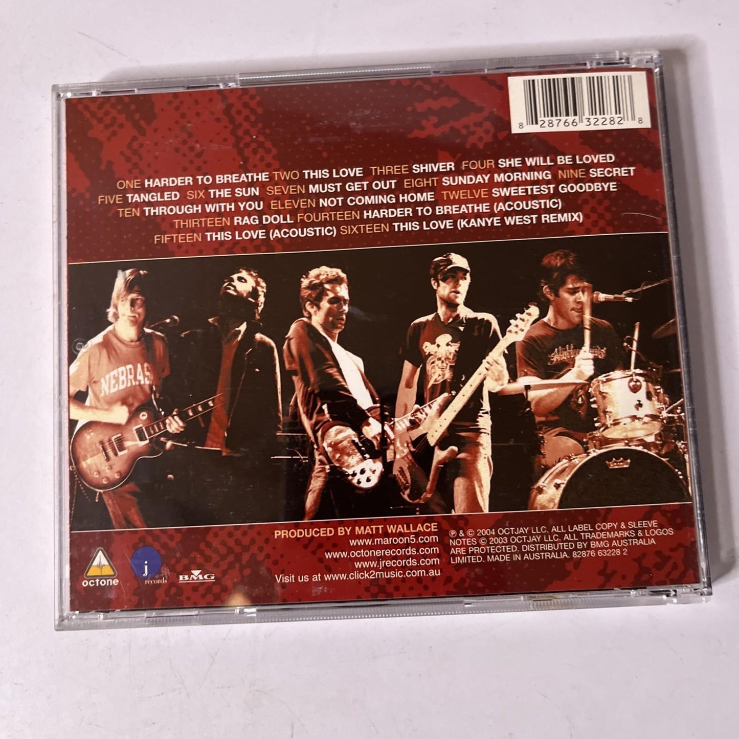 Maroon 5 – Songs About Jane (CD, 2004)  Australia 82876 63228 2