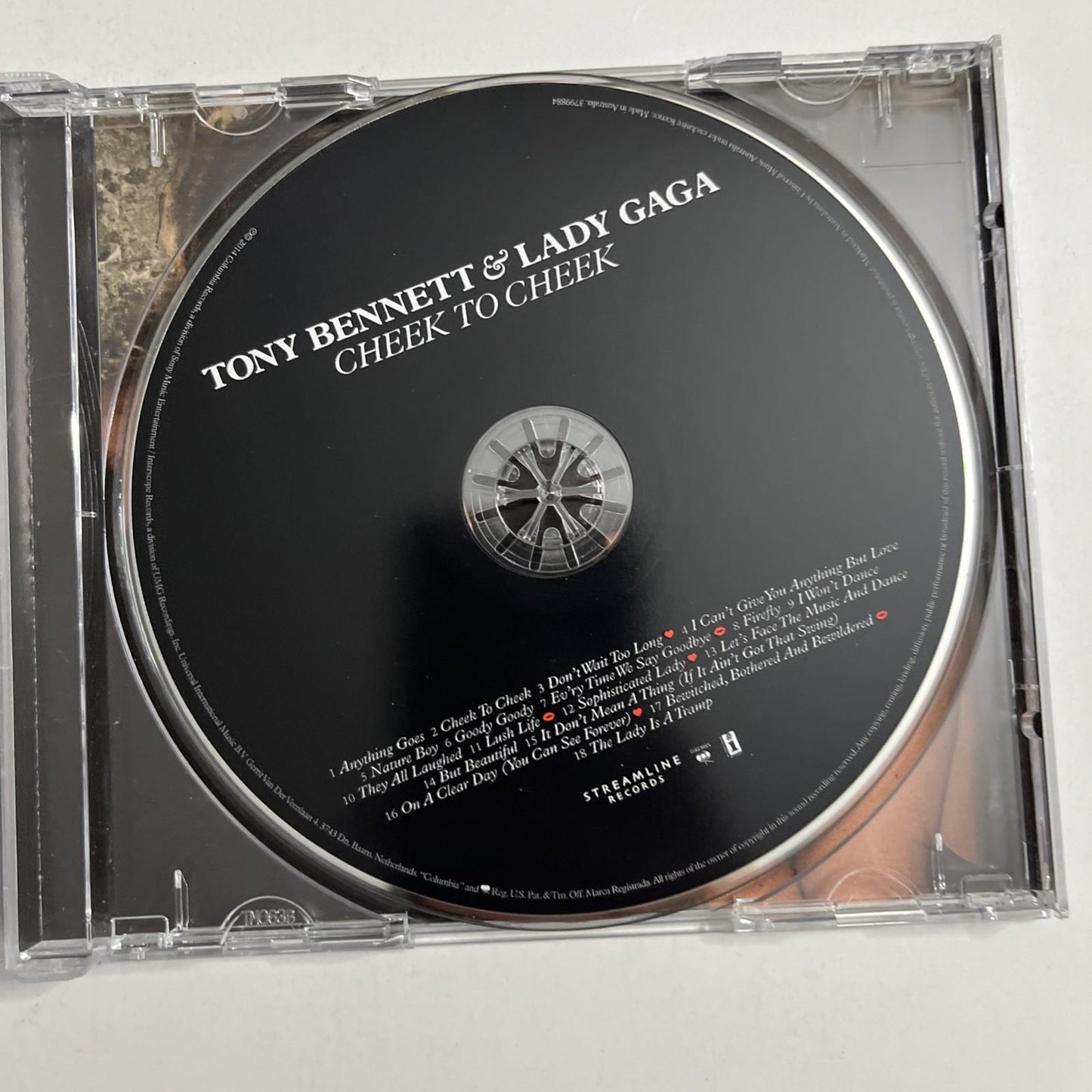 Tony Bennett & Lady Gaga – Cheek To Cheek (CD, 2014) Australia Deluxe Version