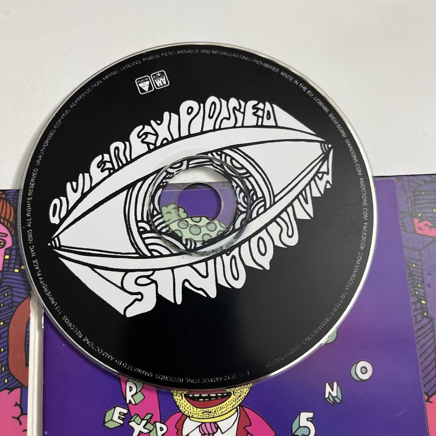 Maroon 5 – Overexposed (CD, 2012) Europe Digipak 0602537042791