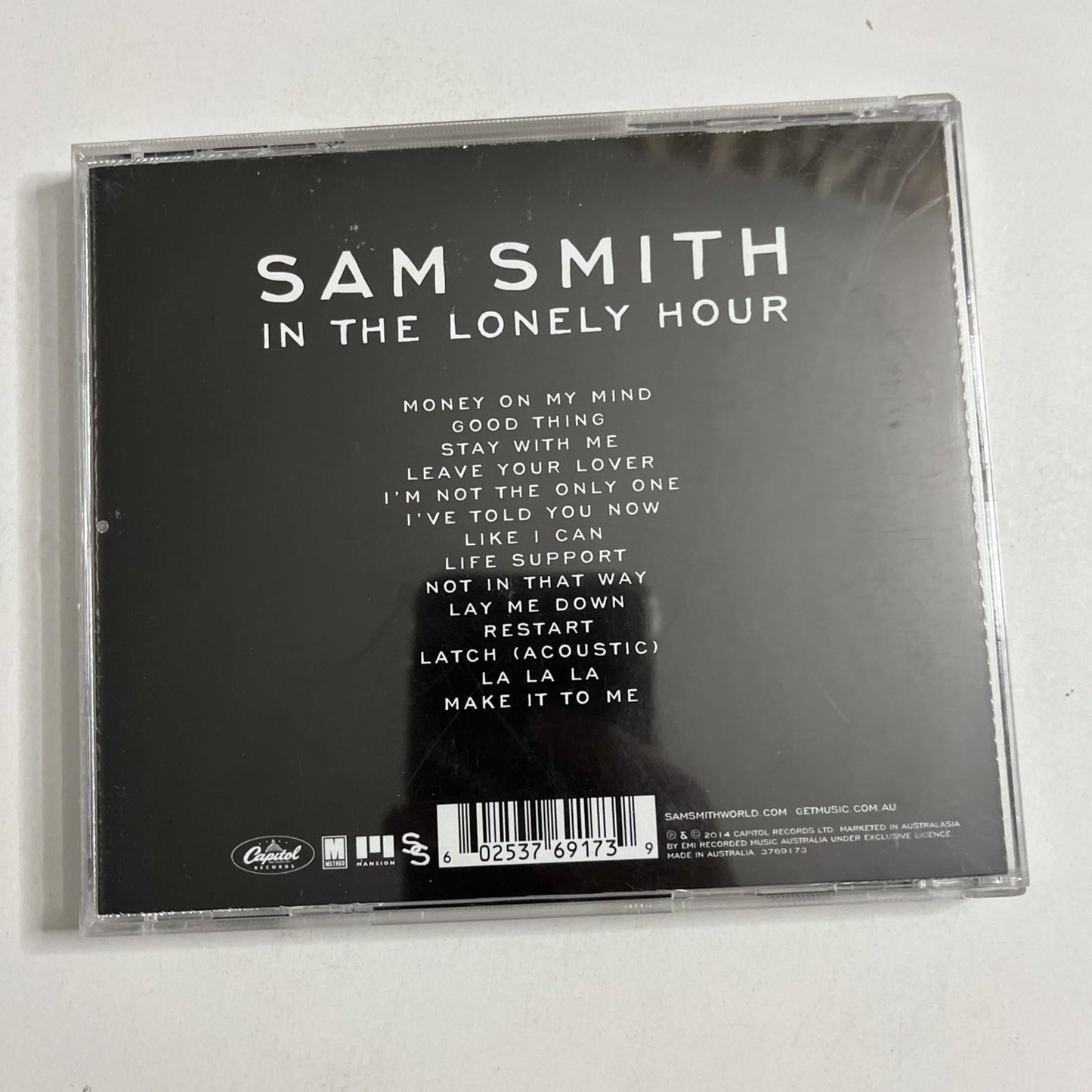 Sam Smith – In The Lonely Hour (CD, 2014) Australia 3769173