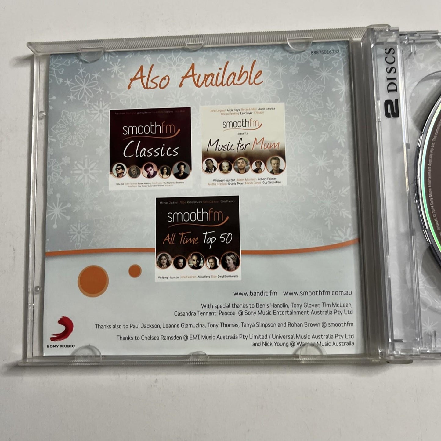 Various – Smooth FM Christmas (CD, 2014) Australia 88875016732