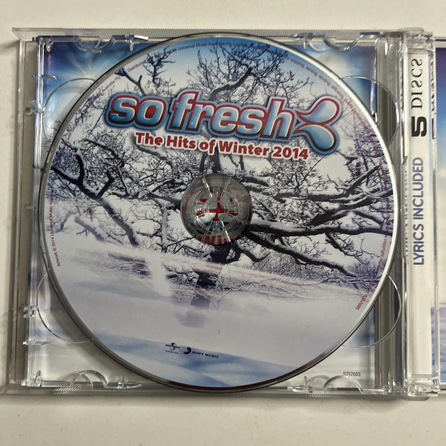 Various – So Fresh: The Hits Of Winter 2014 (CD, 2014) Australia 2-Discs 5352683