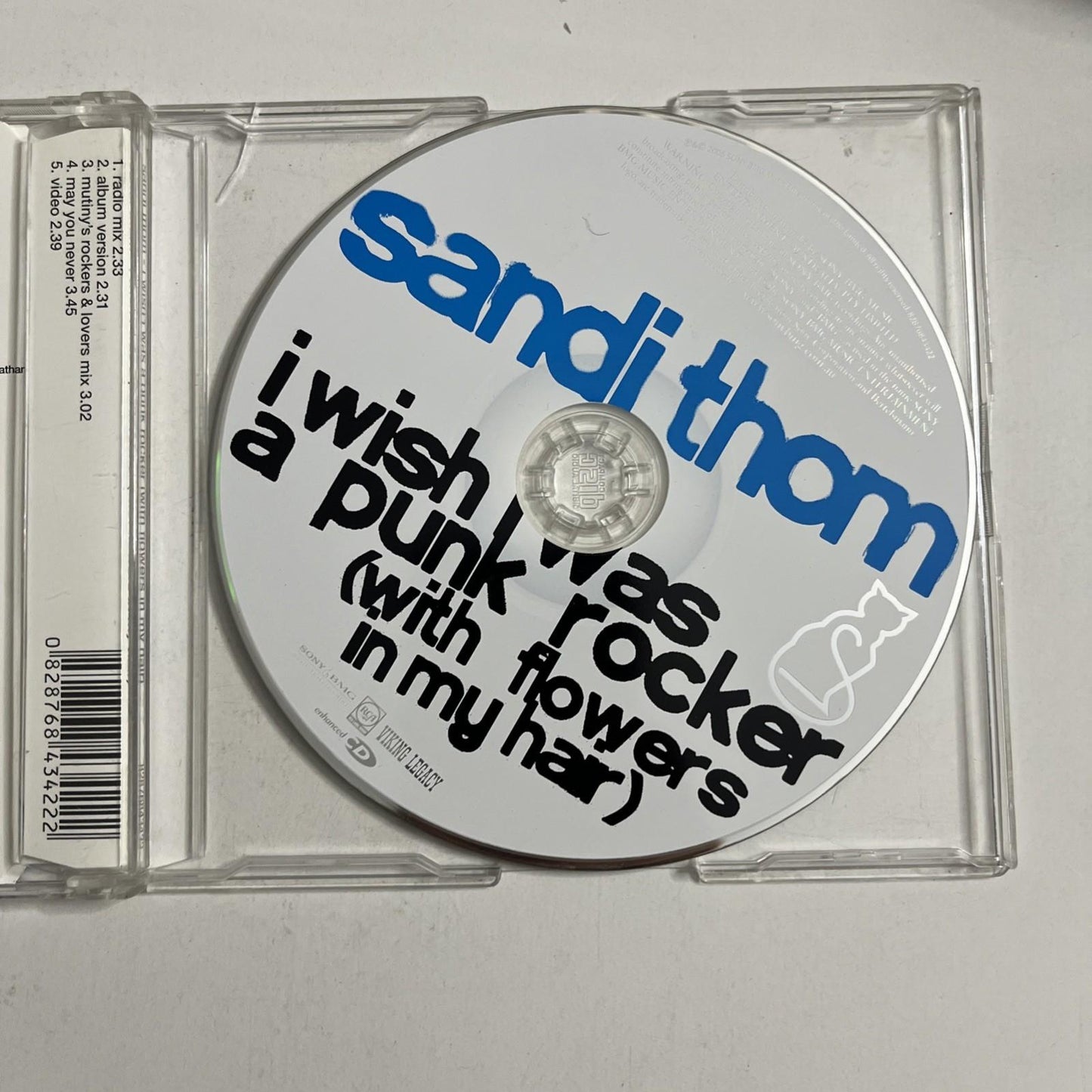 Sandi Thom – I Wish I Was A Punk Rocker (With Flowers In My Hair) (CD, 2006)