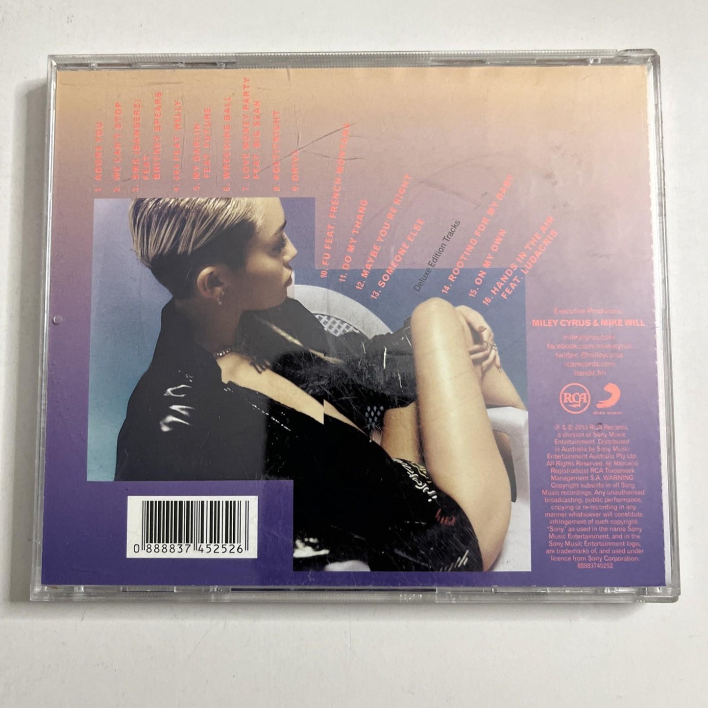 Miley Cyrus – Bangerz (CD, 2013) Australia 88883 74525 2