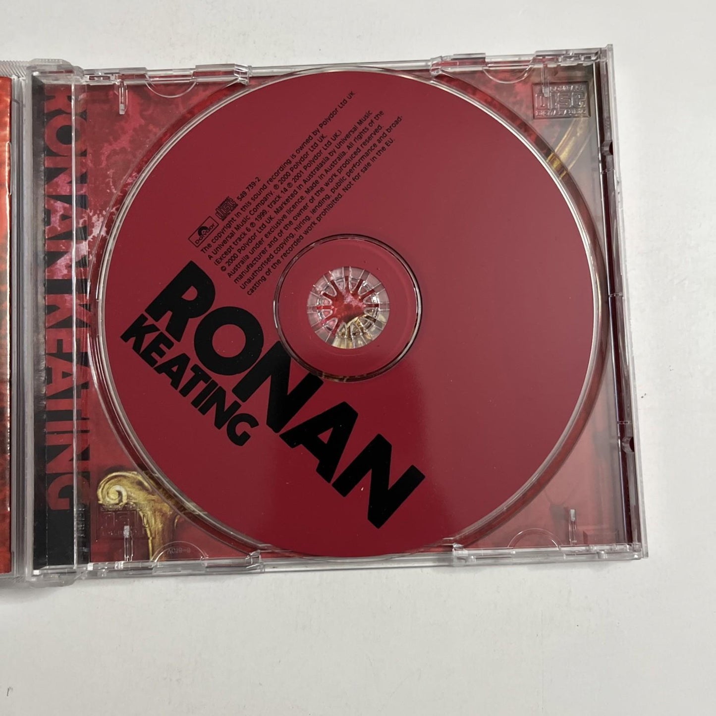 Ronan Keating – Ronan (CD, 2001) Australia 549 739-2