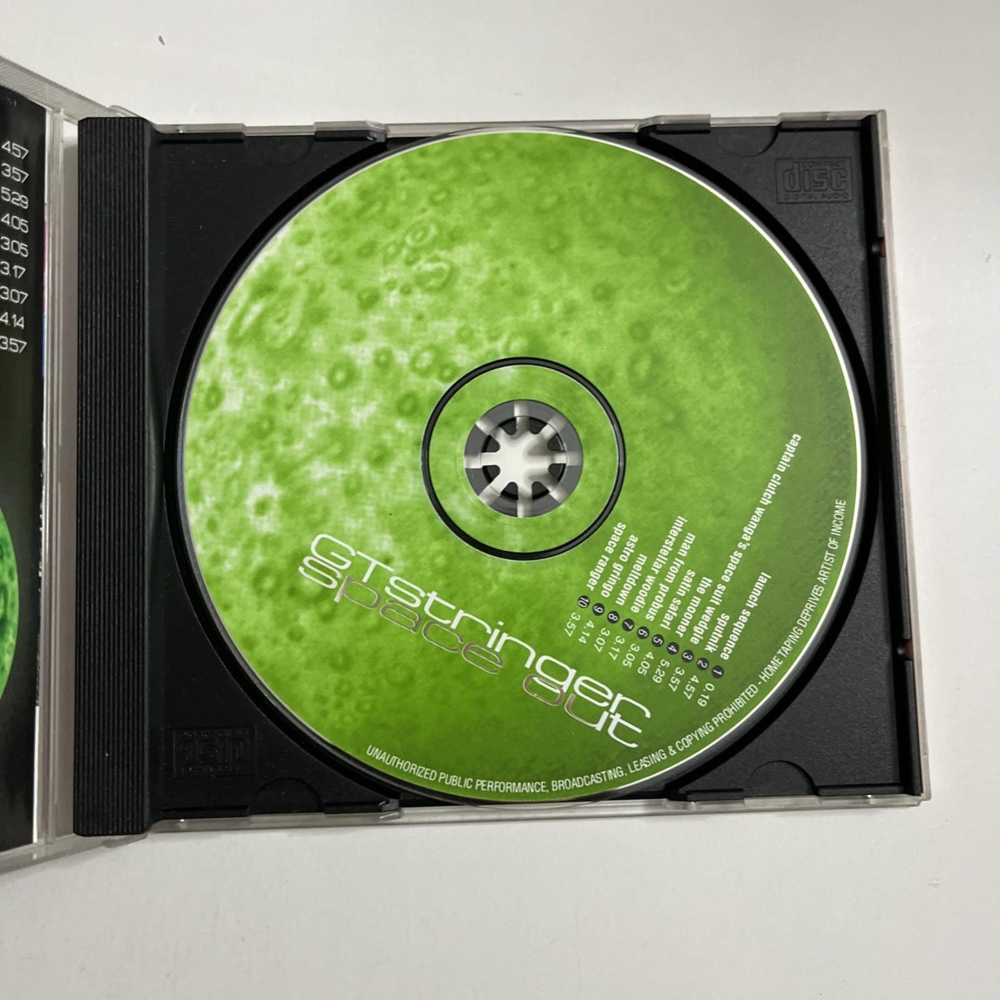 GT Stringer – Space Out (CD, 2000) Australia TREM 10/004