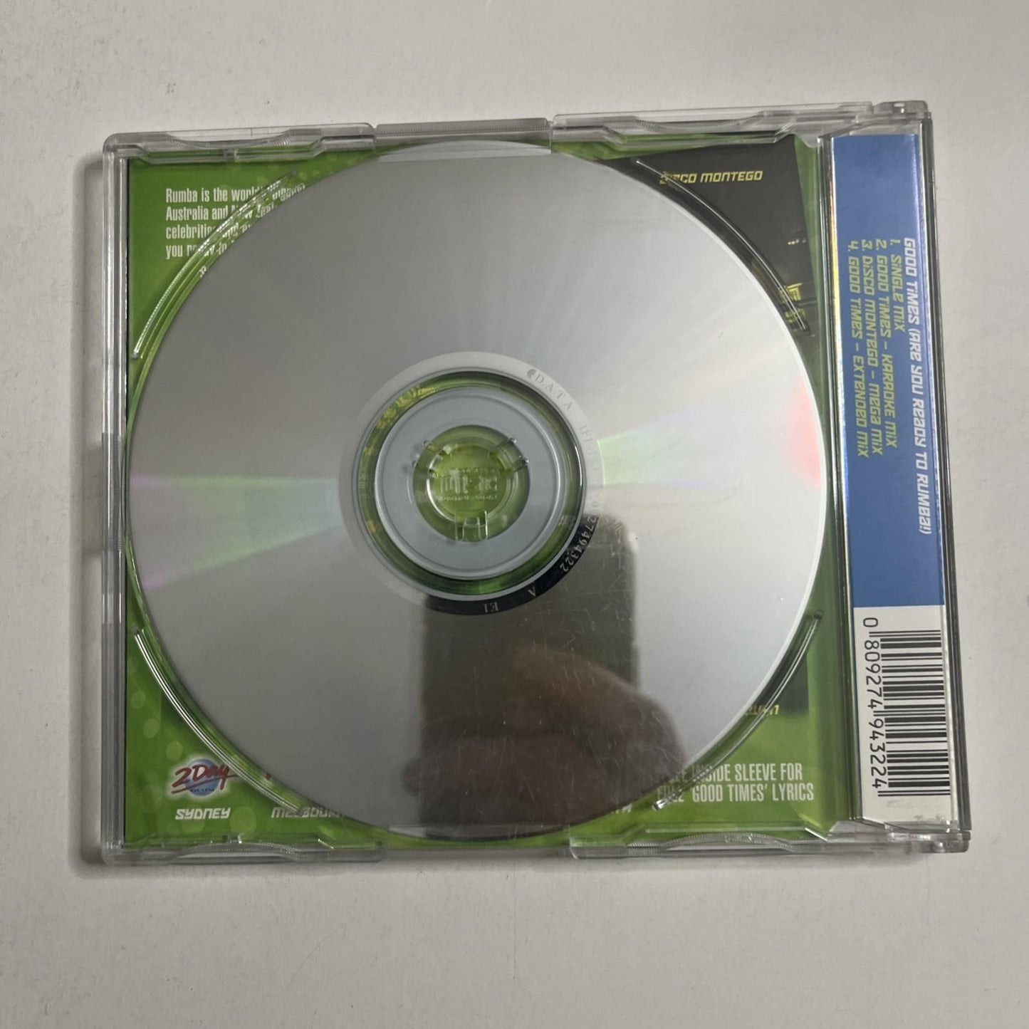 Good Times (Are You Ready To Rumba!) (CD, 2002) Australia 0927494322