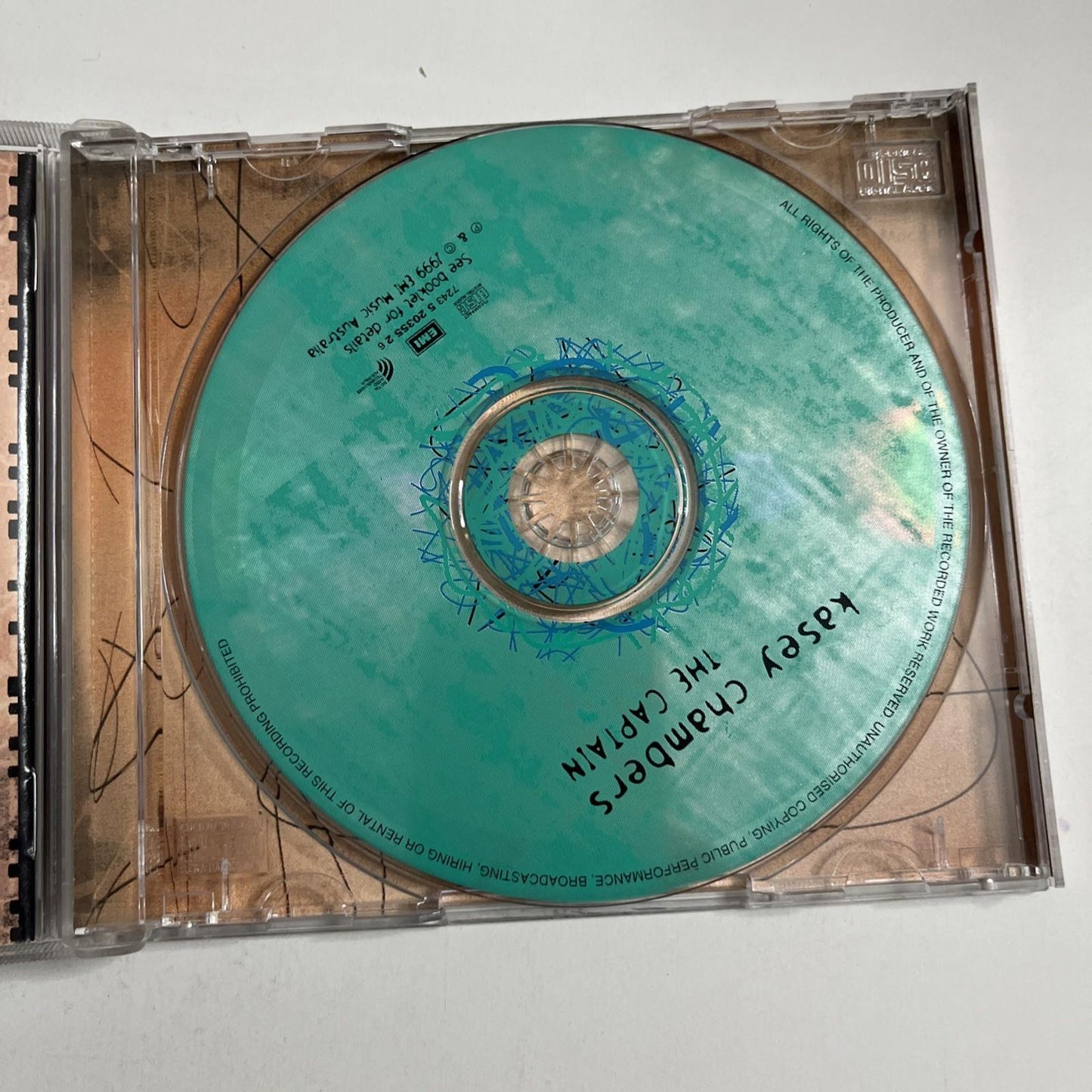 Kasey Chambers – The Captain (CD, 1999) Australia 7243 5 20355 2 6