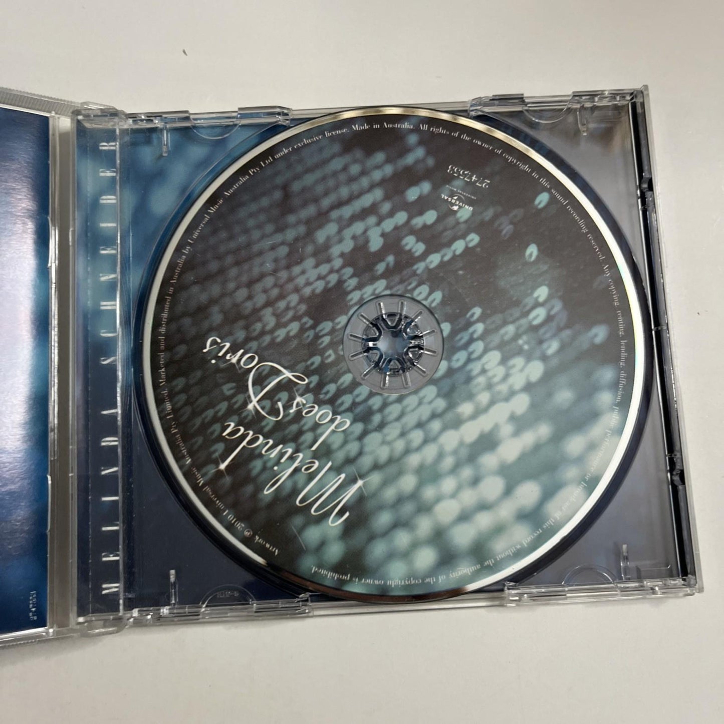 Melinda Schneider – Melinda Does Doris (CD, 2010) Australia 2747553