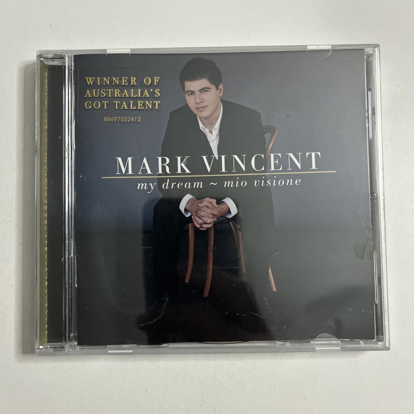 Mark Vincent – My Dream, Mio Visione (CD, 2009) Australia 88697552412