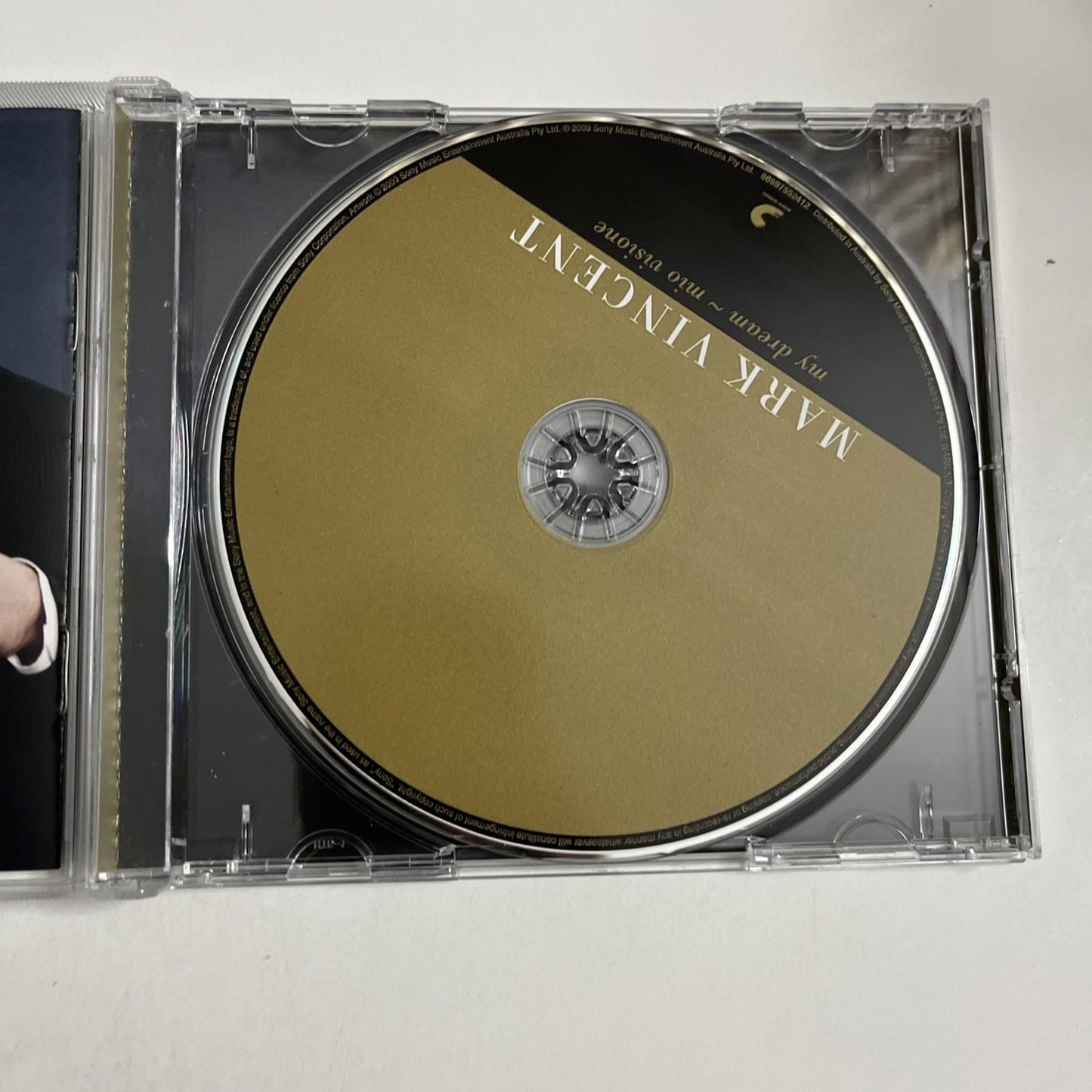 Mark Vincent – My Dream, Mio Visione (CD, 2009) Australia 88697552412