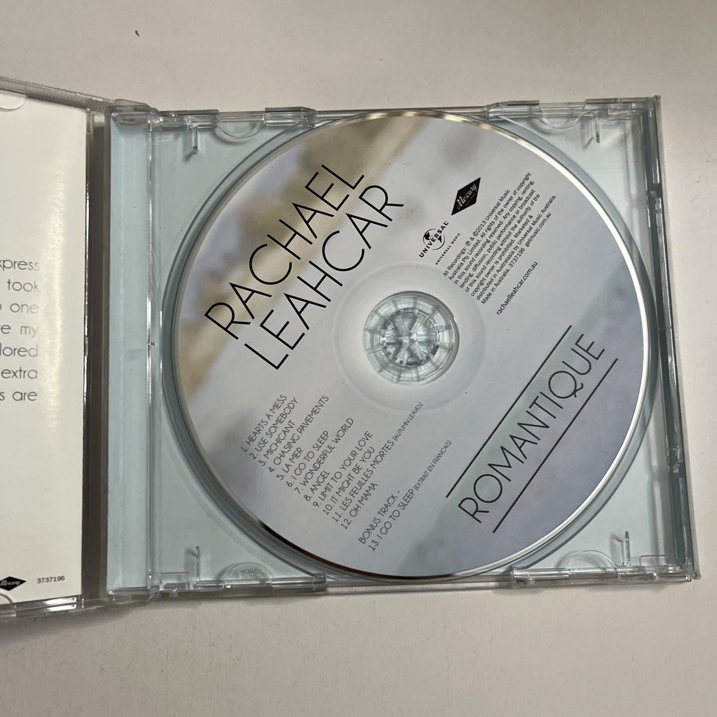 Rachael Leahcar – Romantique (CD, 2013) Australia 3737196