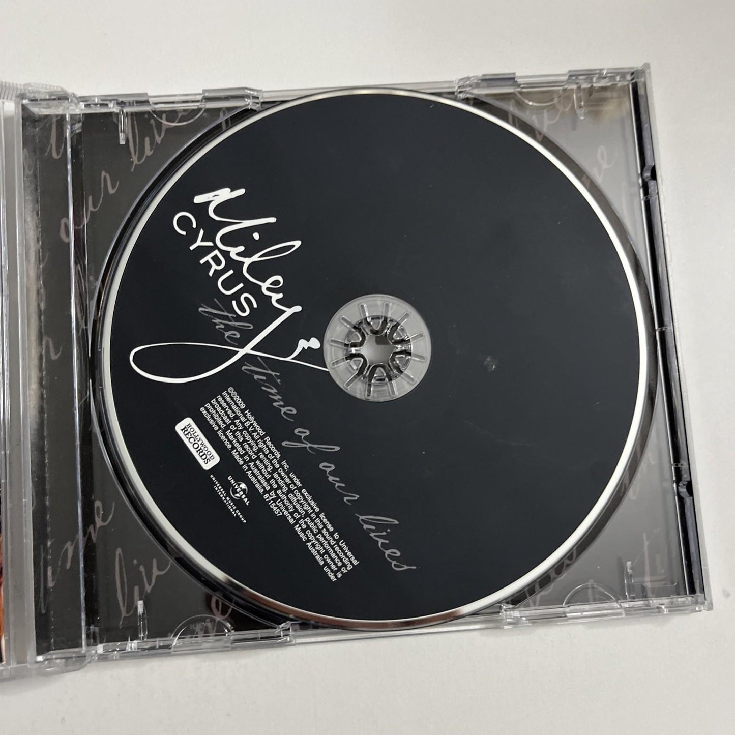Miley Cyrus – The Time Of Our Lives (CD, 2009) Australasia 8715457