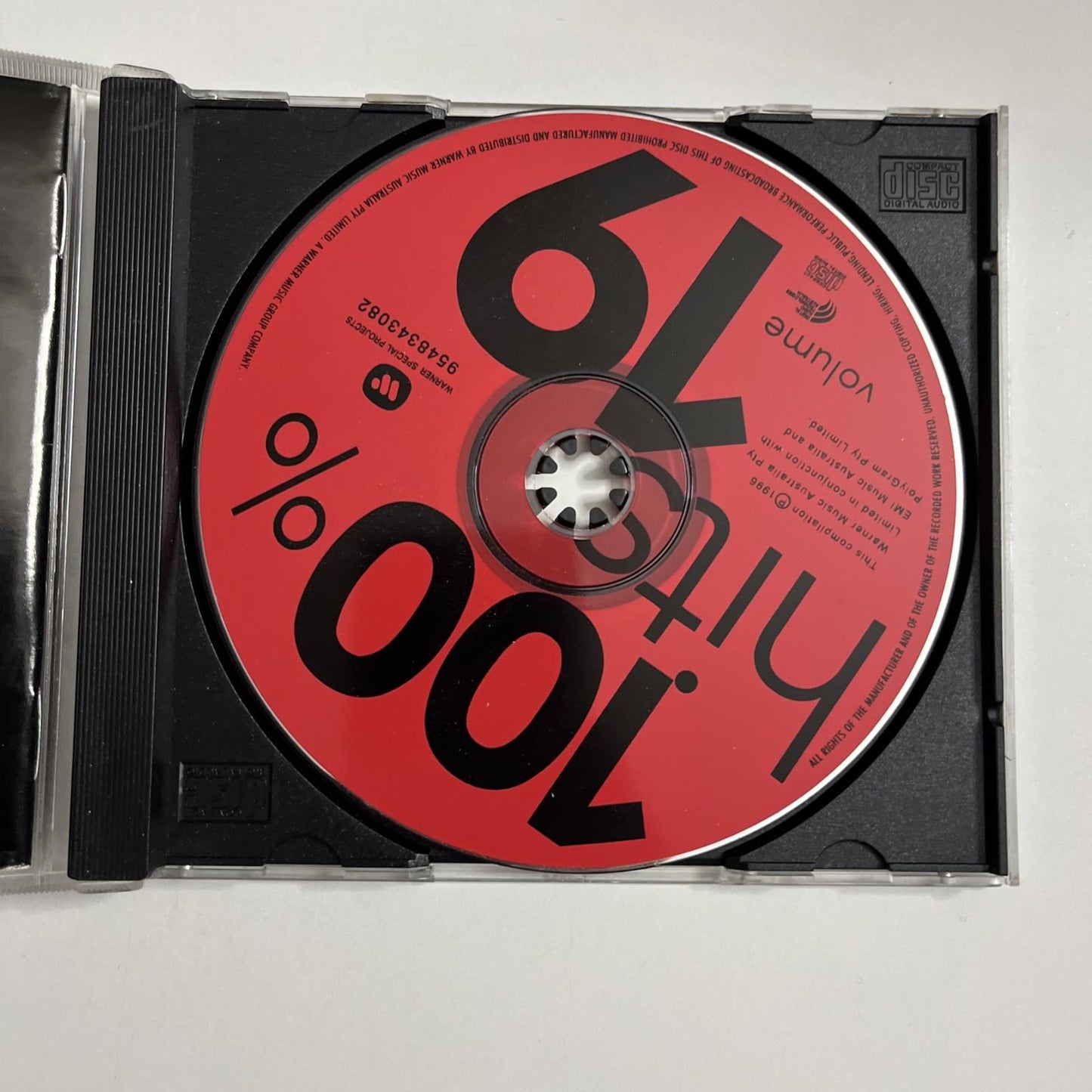 Various – 100% Hits Volume 19 (CD, 1996) Australia 9548343082