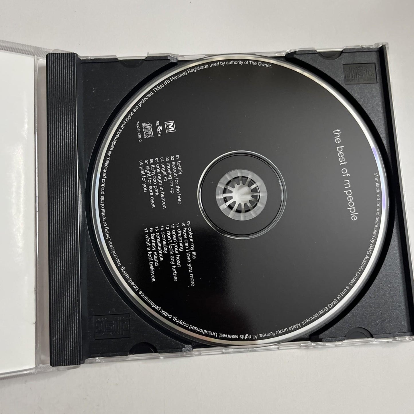 M People – The Best Of M People (CD, 2000) Australia 74321 61387 2