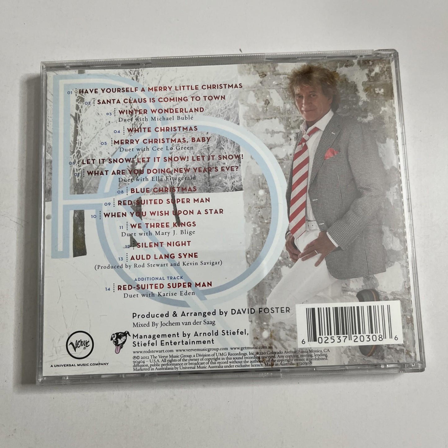 Rod Stewart – Merry Christmas, Baby (CD, 2012) Australia 3720308