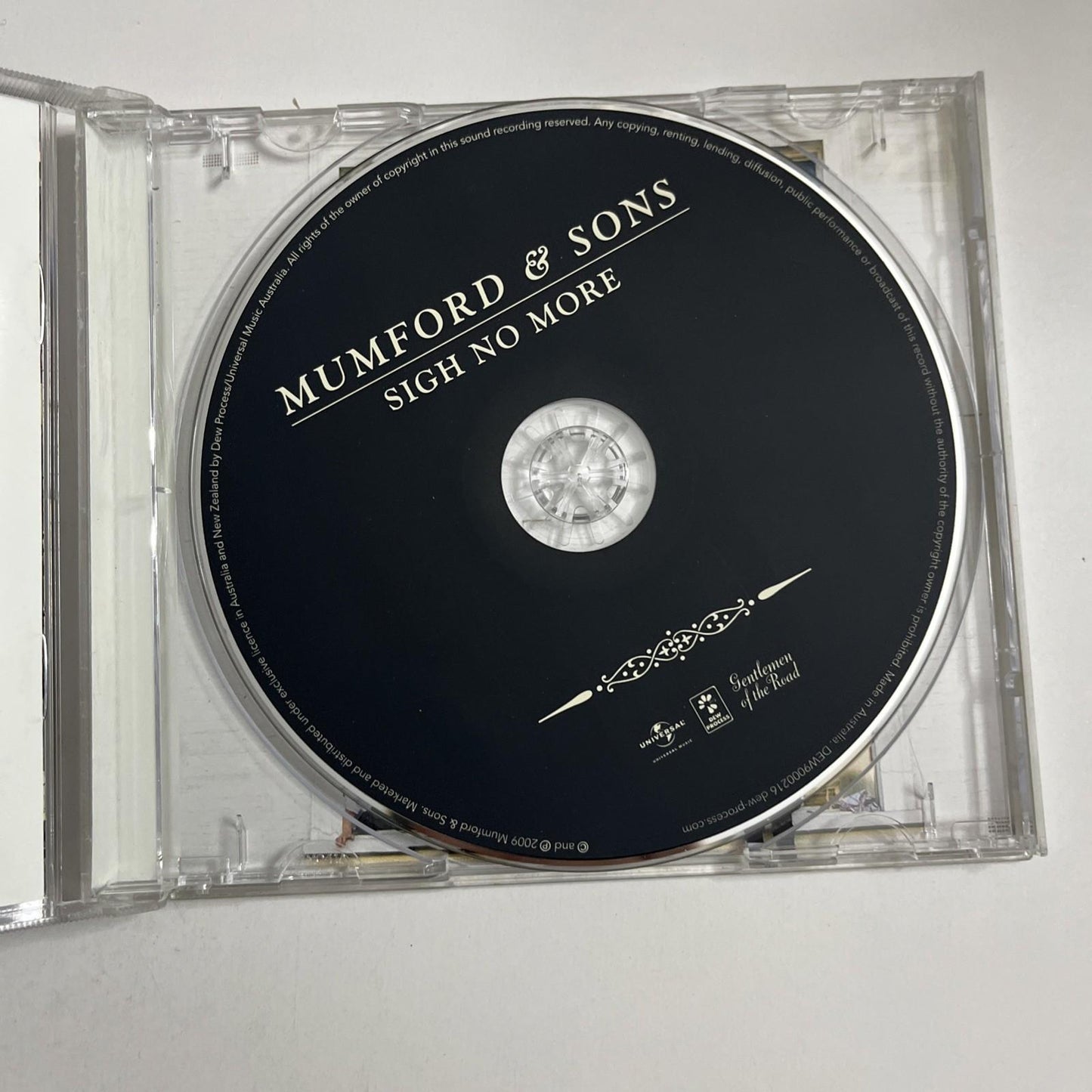 Mumford & Sons – Sigh No More (CD, 2009) Australia & New Zealand DEW9000225