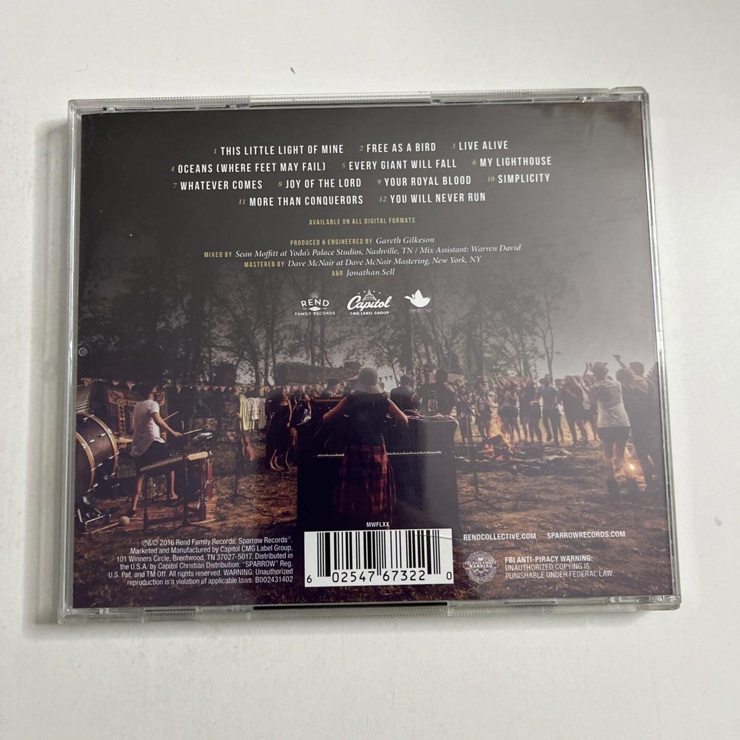 Rend Collective – Campfire II: Simplicity (CD, 2016) US B002431402
