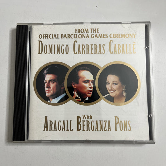 Domingo, Carreras, Caballé From The Official Barcelona Games Ceremony (CD, 1992)