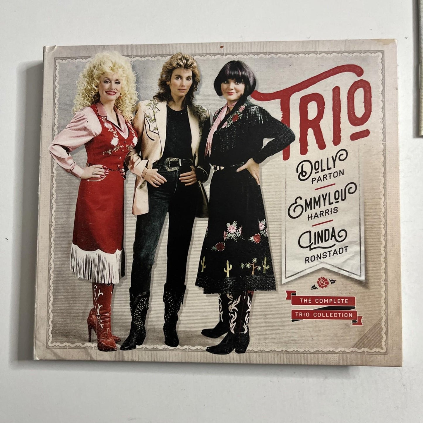 Dolly, Emmylou, Linda – The Complete Trio Collection (CD, 2016) 3-Discs Foldout