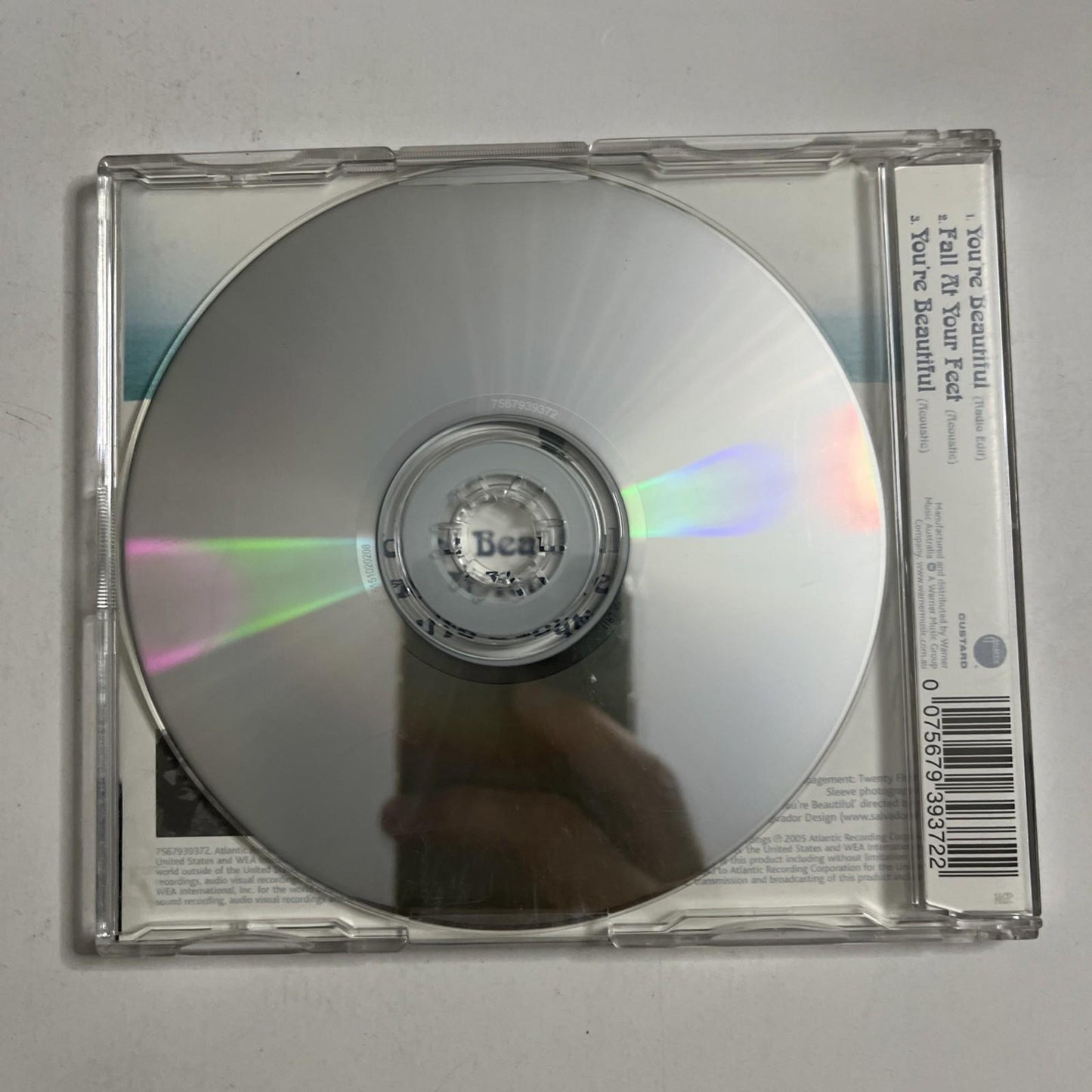 James Blunt – You're Beautiful (CD, 2005) Australia 7567939372