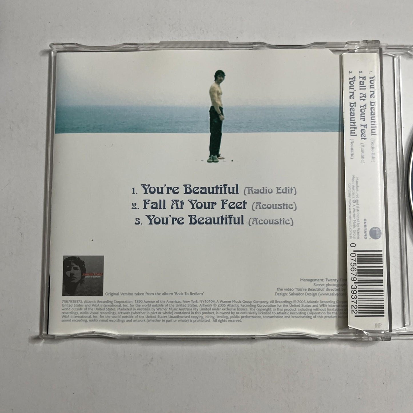 James Blunt – You're Beautiful (CD, 2005) Australia 7567939372