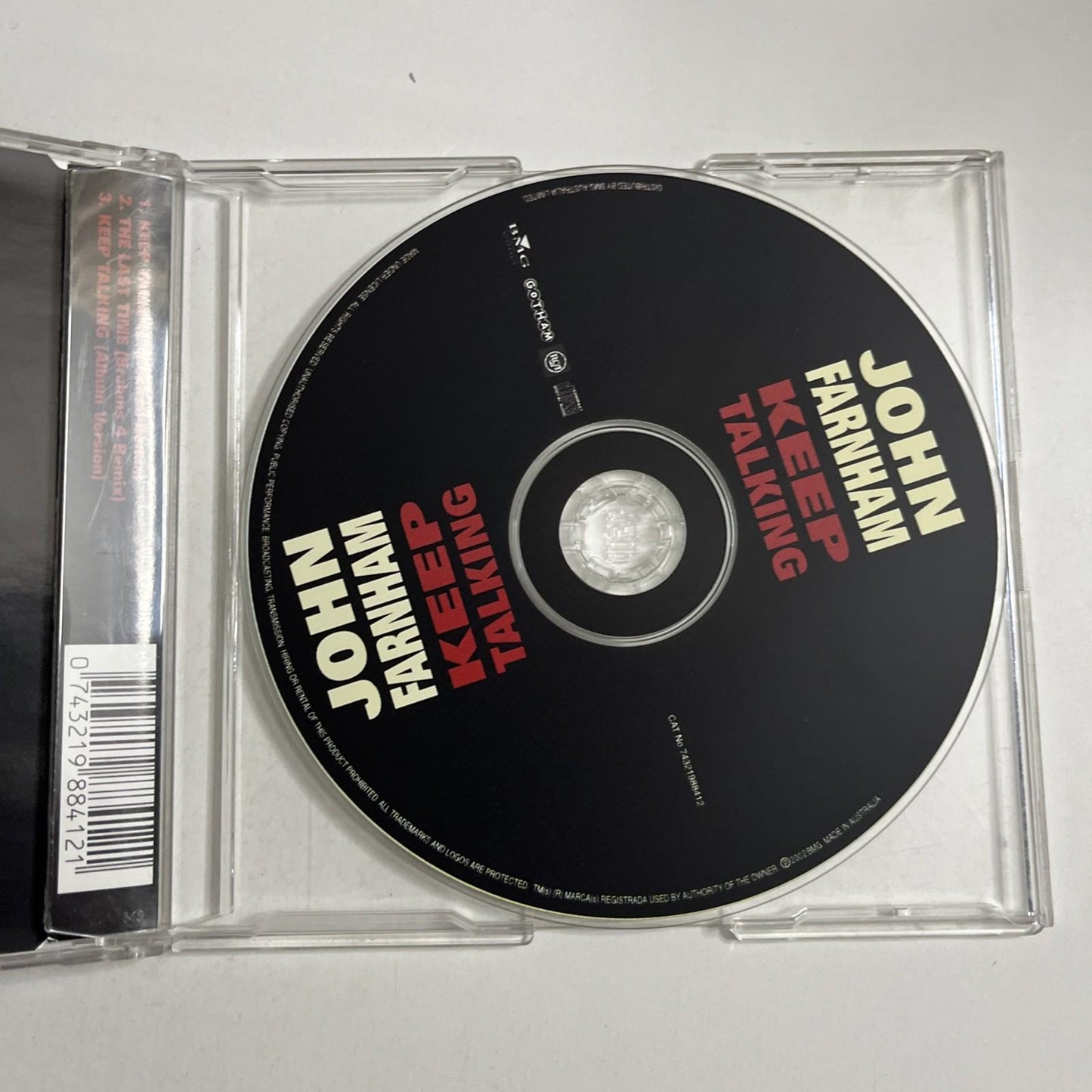 John Farnham – Keep Talking (CD, 2003) Australia 74321988412