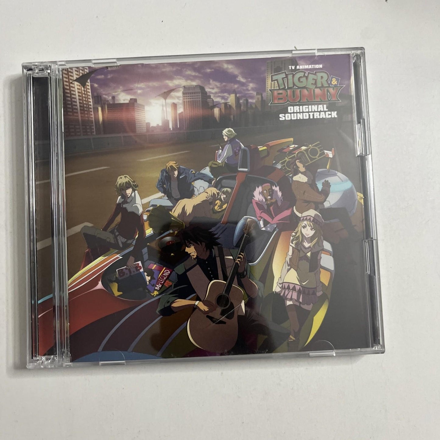 TV Animation Tiger & Bunny Original Soundtrack Anime (CD, 2011) 2-Disc Japan Obi