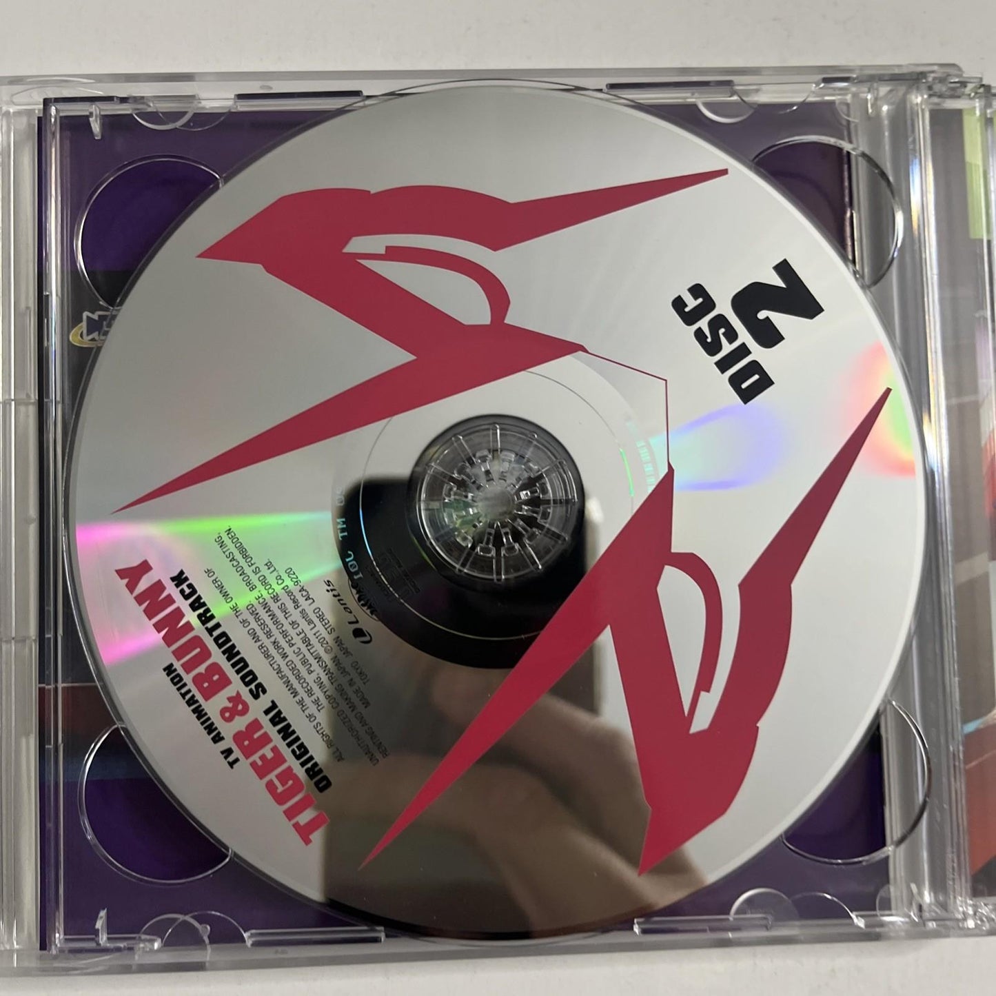 TV Animation Tiger & Bunny Original Soundtrack Anime (CD, 2011) 2-Disc Japan Obi