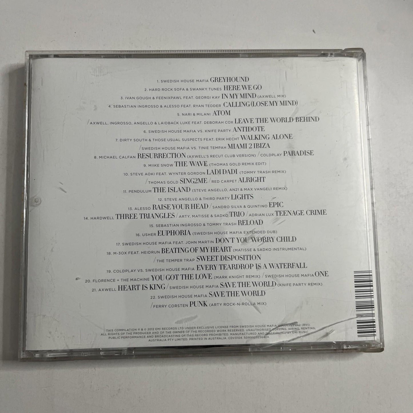 Swedish House Mafia – Until Now (CD, 2012) Australia 5099923236424