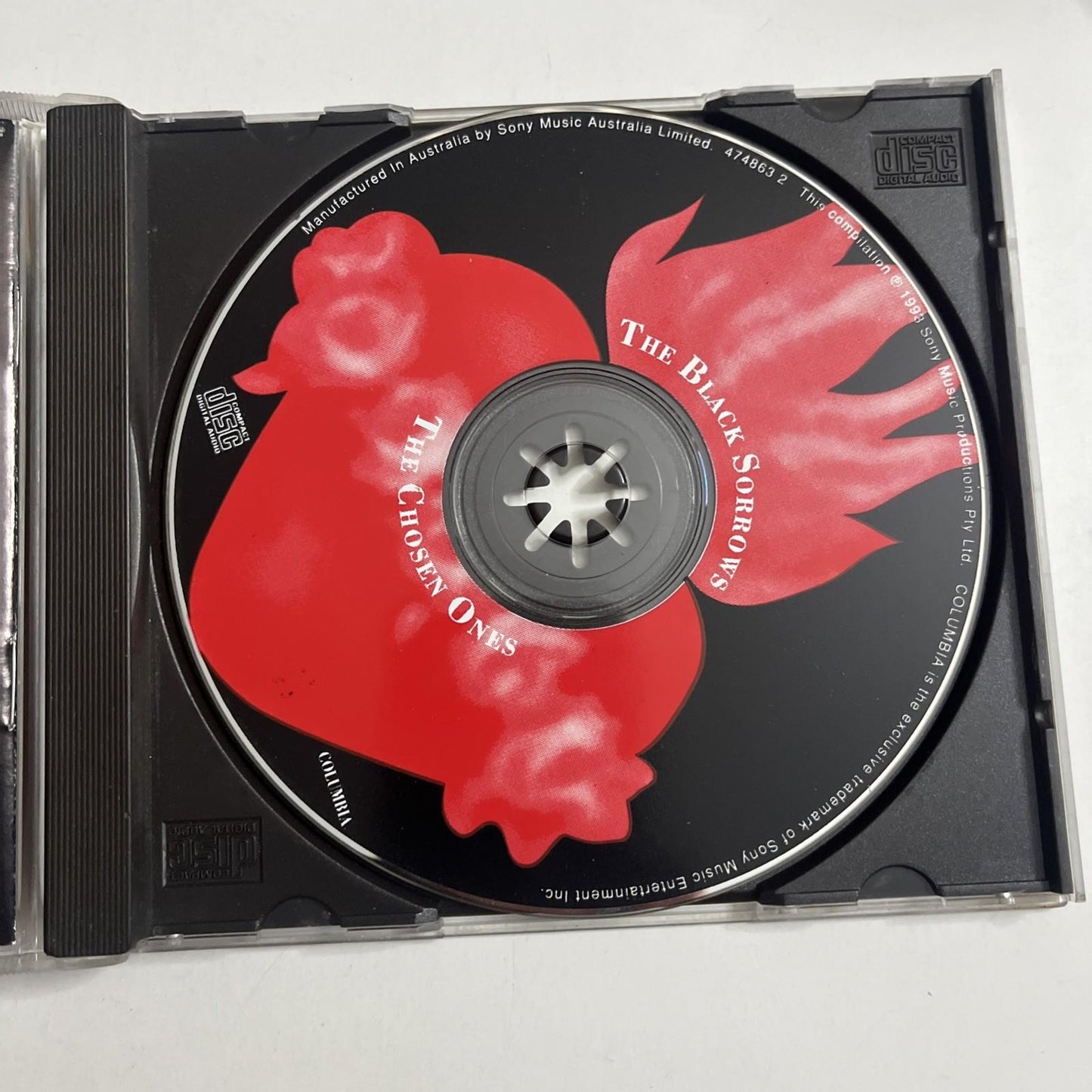 The Black Sorrows – The Chosen Ones (CD, 1993) Australia Signed Ticket 474863 2