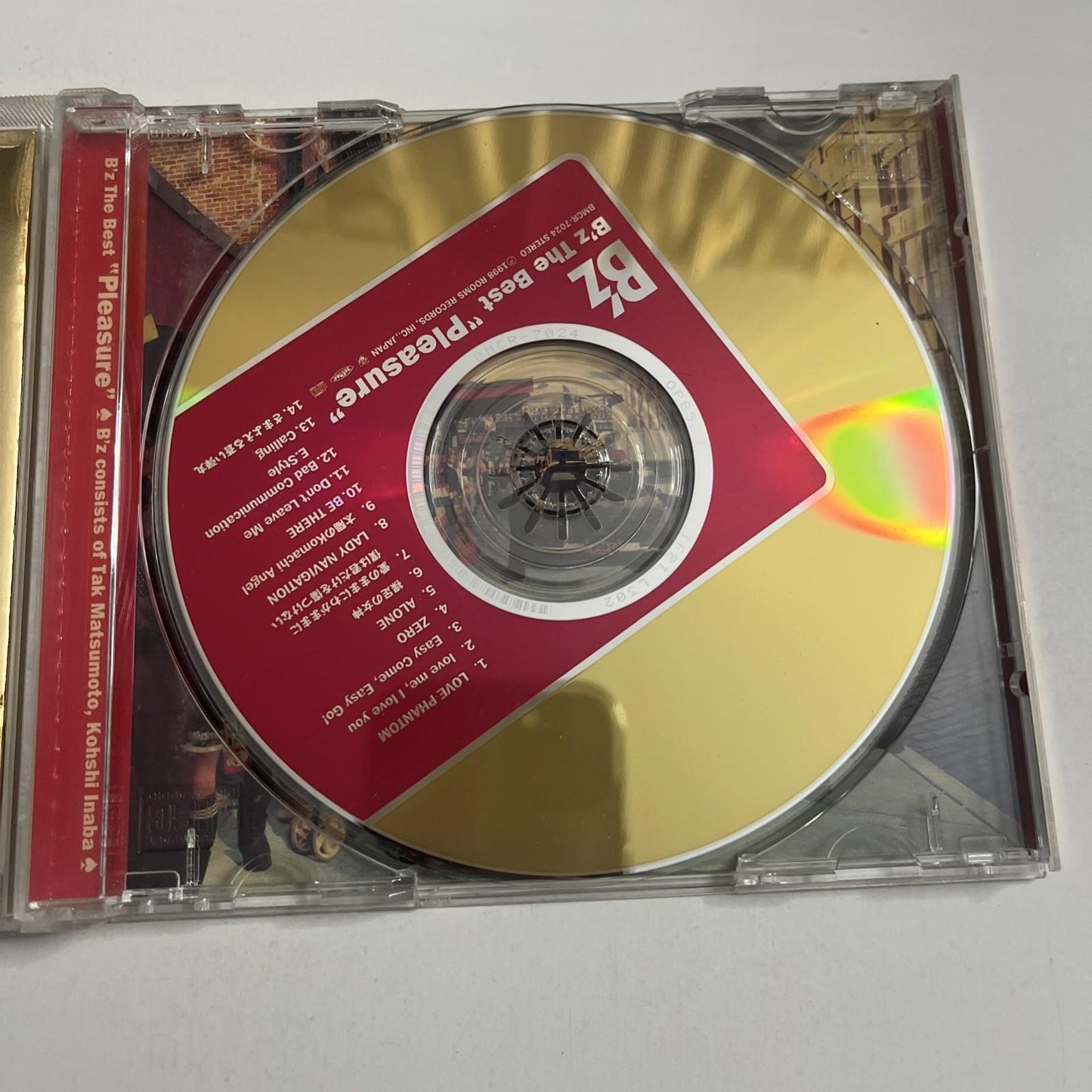 B'z – B'z The Best "Pleasure" (CD, 1998) Japan BMCR-7024