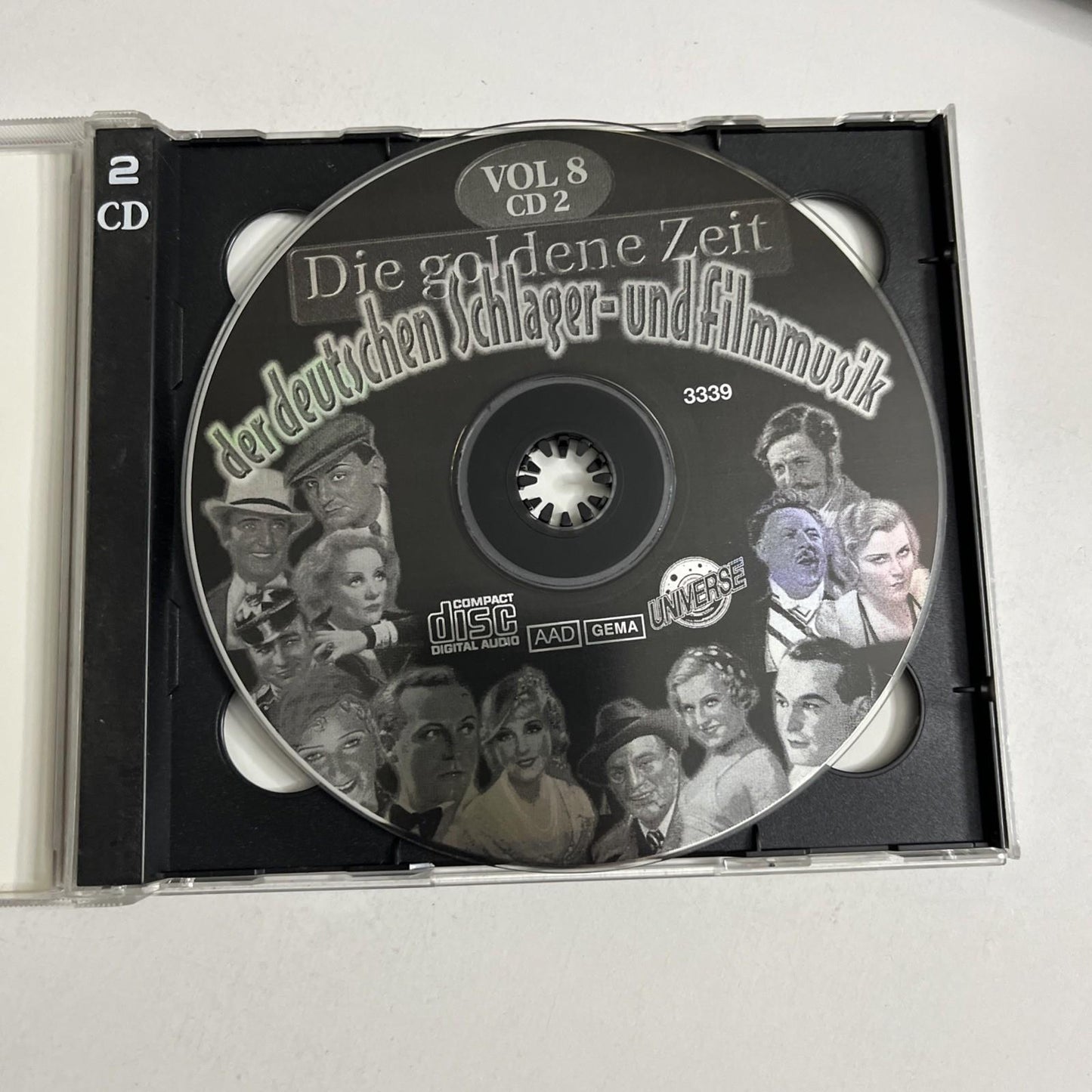 Die Goldene Zeit Der Deutschen Schlager- Und Filmmusik Vol 8 (CD) 2-Disc Germany