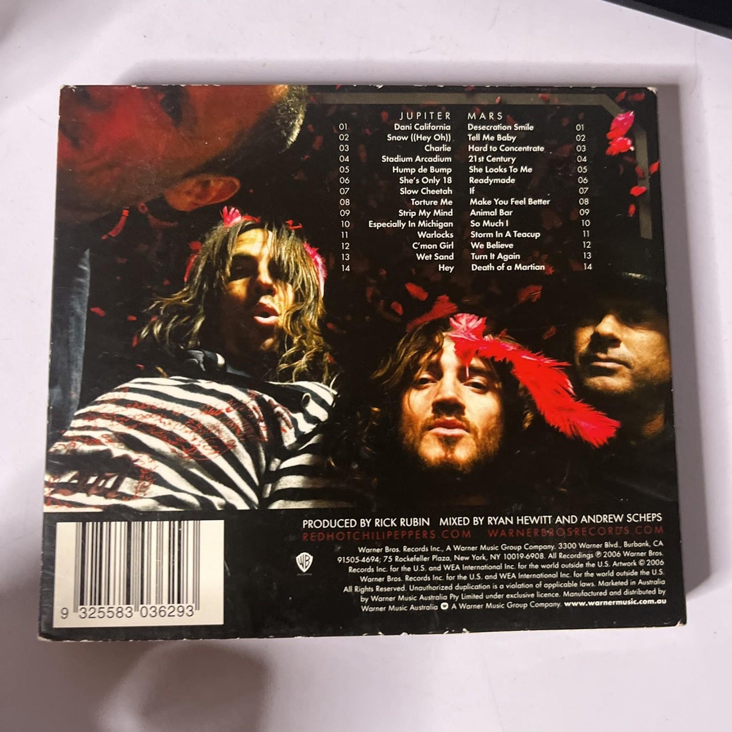 Red Hot Chili Peppers – Stadium Arcadium (CD, 2006) 2-Discs Digipak