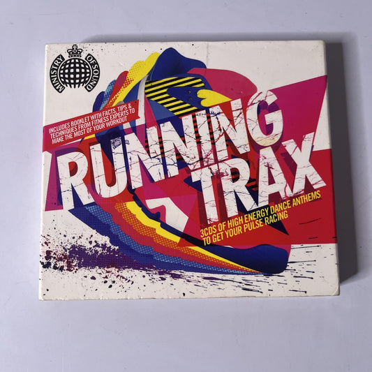 Various – Running Trax (CD, 2010) Australia 3-Discs Digipak MOSA116