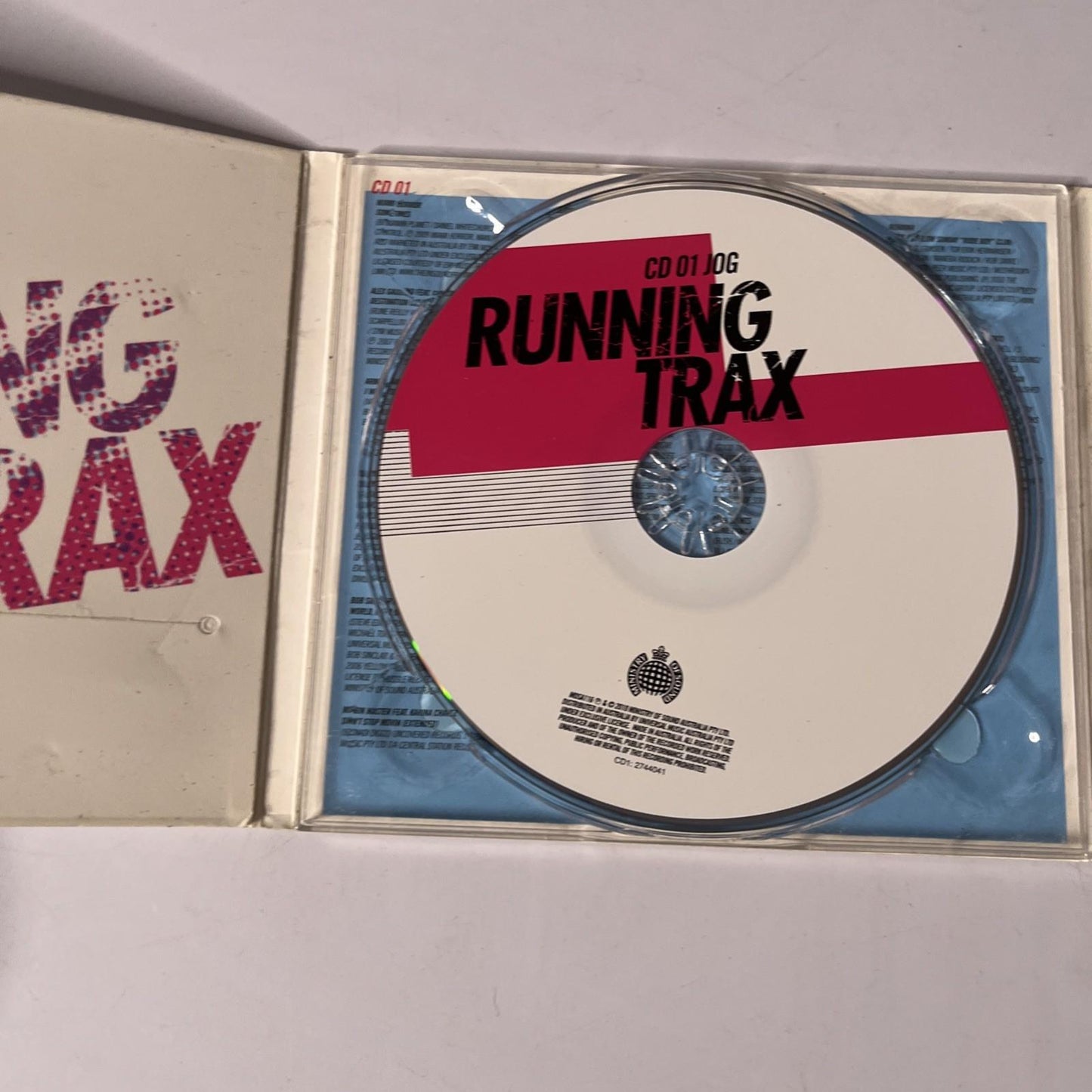 Various – Running Trax (CD, 2010) Australia 3-Discs Digipak MOSA116