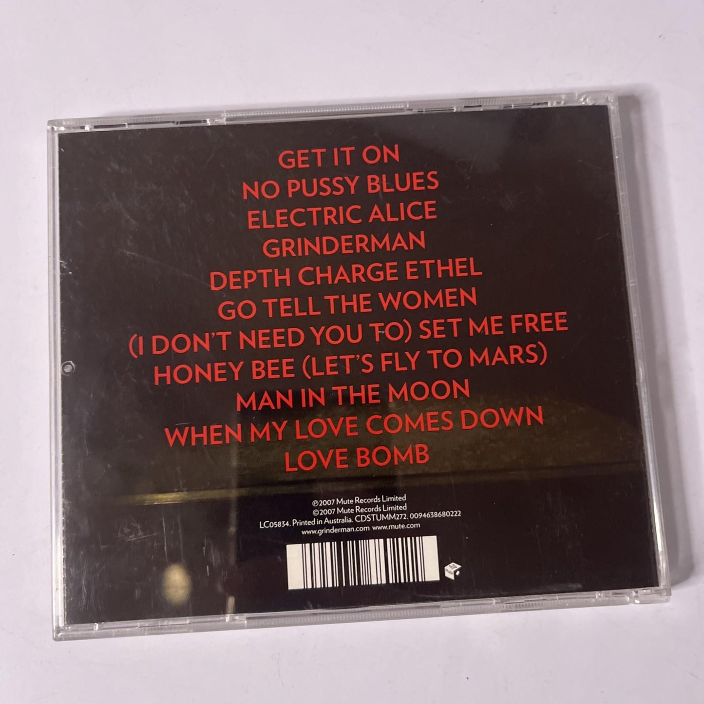 Grinderman – Grinderman (CD, 2007) Australia CDSTUMM272