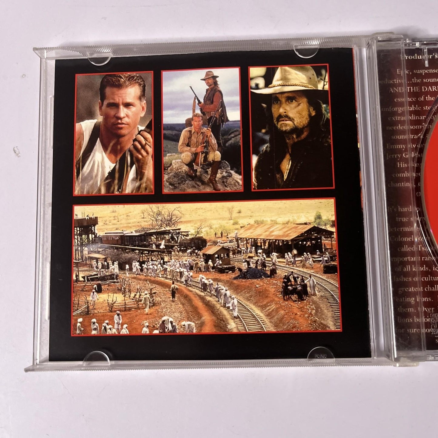 Jerry Goldsmith – The Ghost And The Darkness (CD, 1996) US HR-62089-2