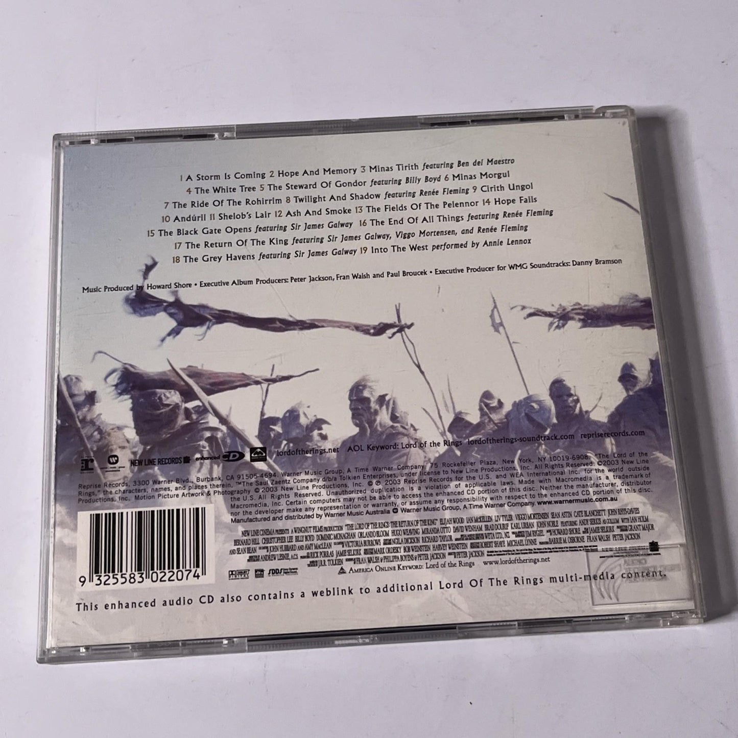 Howard Shore – The Lord Of The Rings: The Return Of The King (CD, 2003)