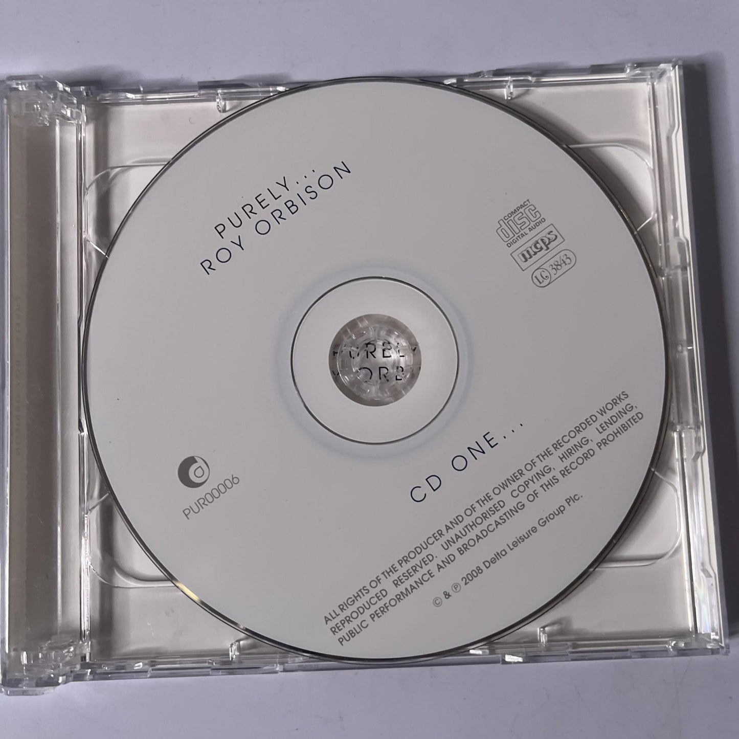 Roy Orbison – Purely... (CD, 2008) Europe 2-Discs PUR00006