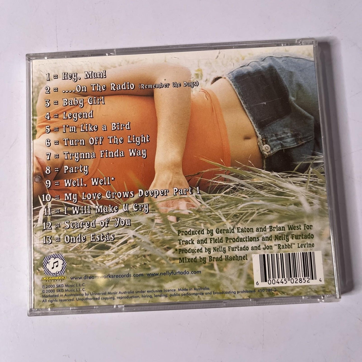 Nelly Furtado – Whoa, Nelly! (CD, 2001) Australasia 450 285-2