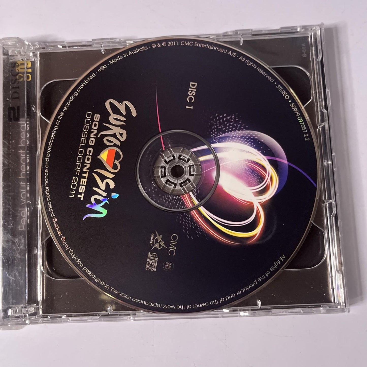 Eurovision Song Contest Düsseldorf 2011 (CD, 2011) UK & Europe 2-Discs