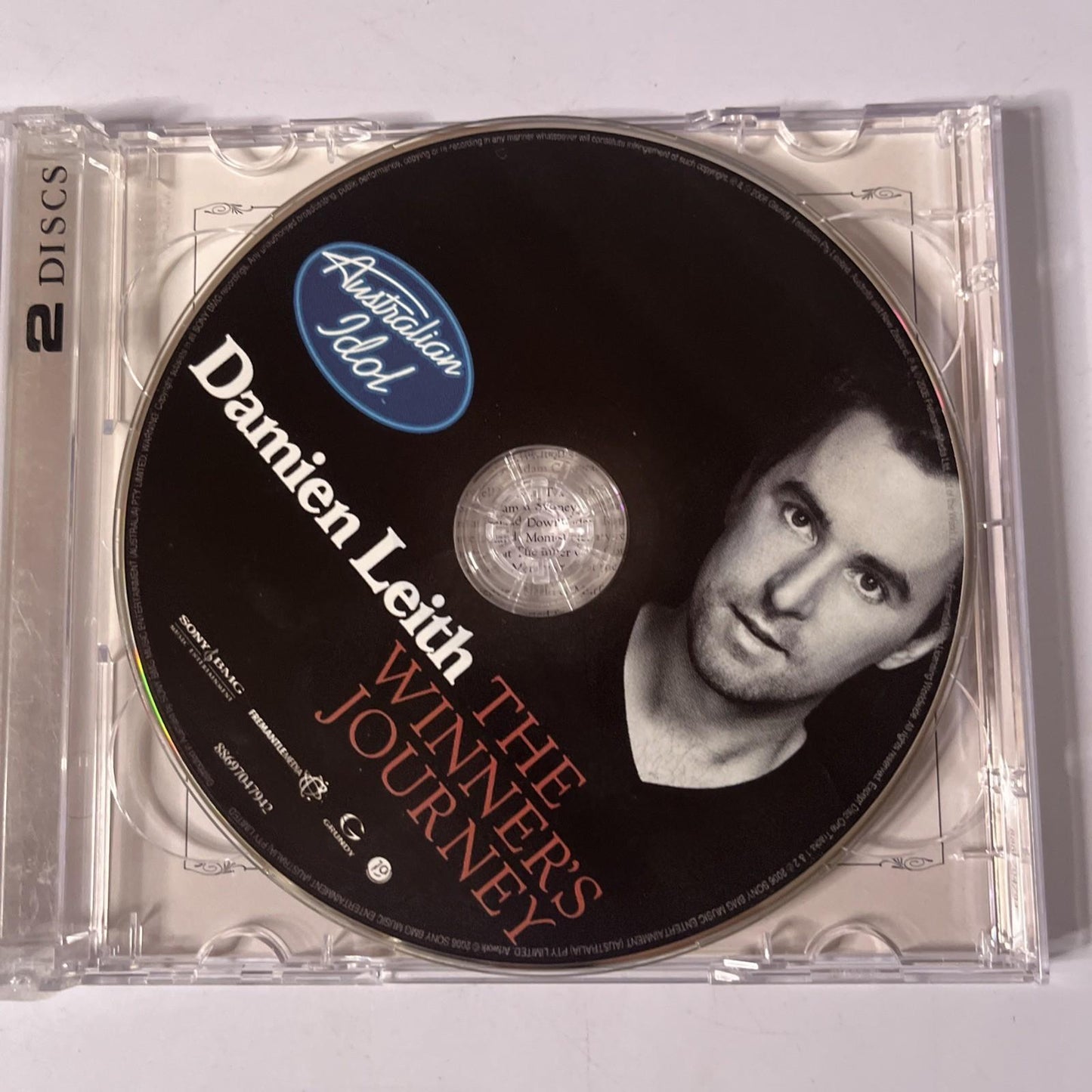 Damien Leith – The Winner's Journey - Australian Idol (CD + DVD, 2006)