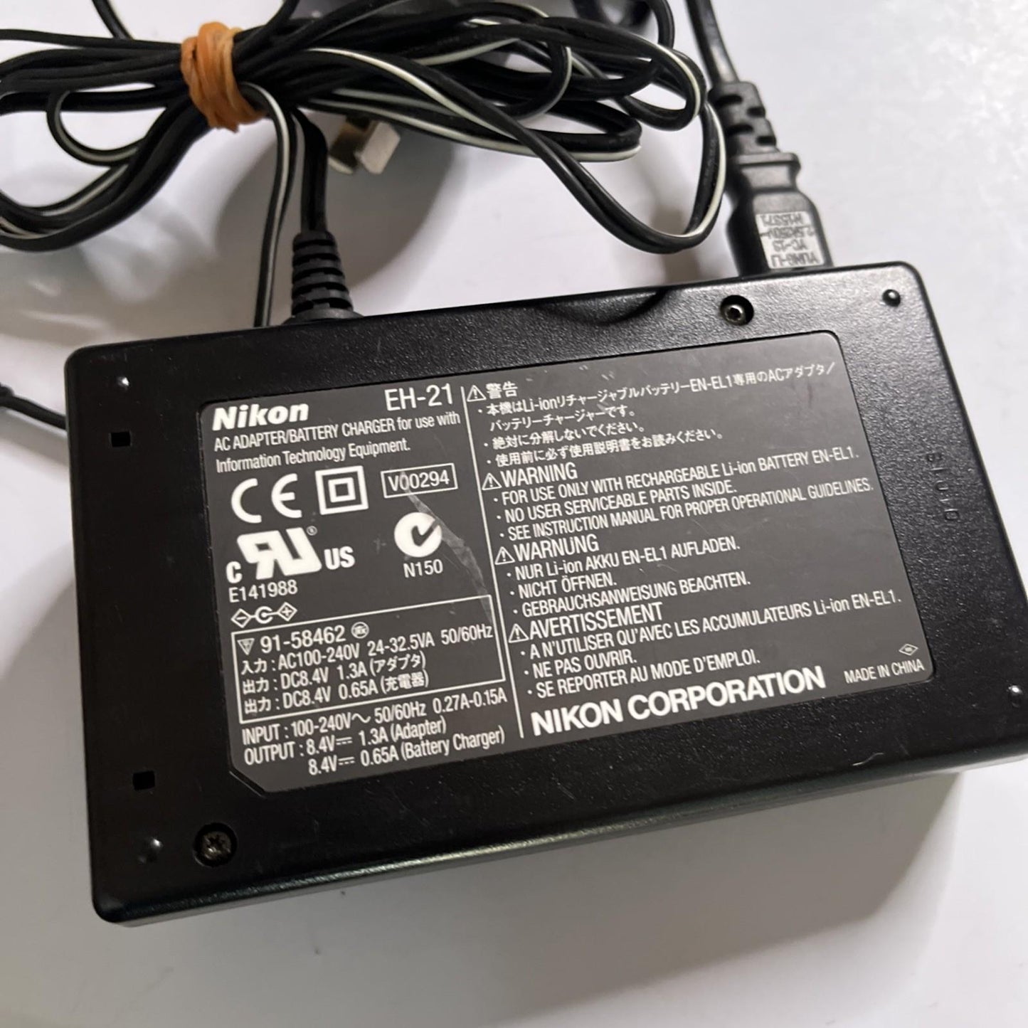 Genuine Nikon EH-21 Camera Battery Charger For EN-EL1 Battery